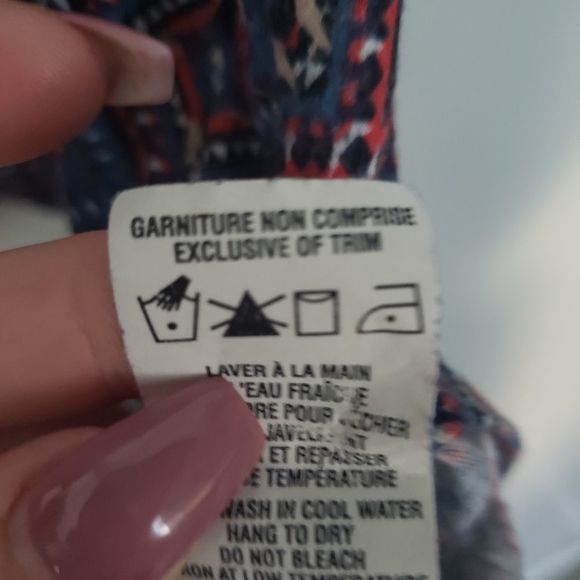 𝅺brody Myles gypsy rayon top blouse small - Picture 3 of 5